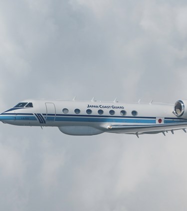 Gulfstream G550 JCG In The Air